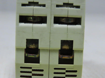 Moeller FAZ6-2-C32 32AMP 2 Pole Circuit Breaker DIN Rail Mount