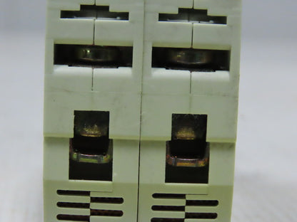 Moeller FAZ6-2-C32 32AMP 2 Pole Circuit Breaker DIN Rail Mount