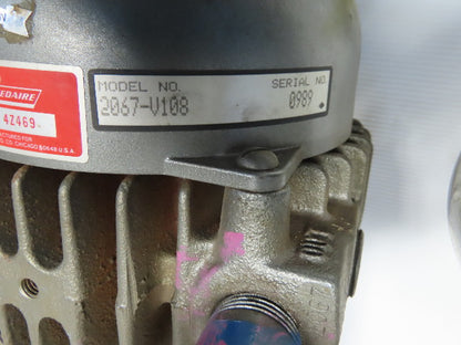 Dayton Speedaire 2067-V108 Vacuum Pump 17CFM 28.0 inHg 1Hp 115/230V 1PH