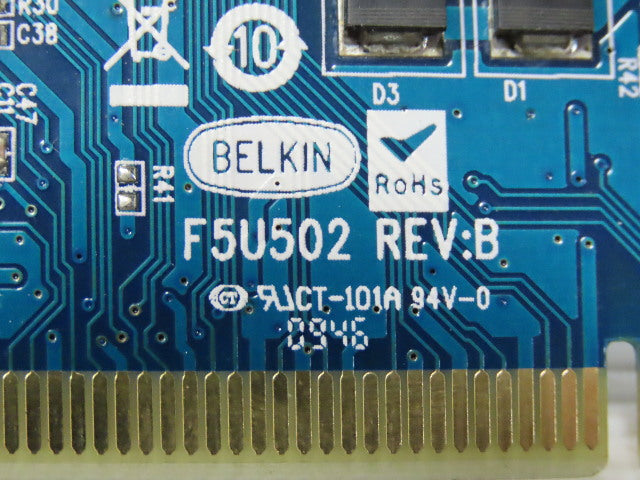 Belkin F5U502 REV B 3 Fireware Port PCI to 1394 Card