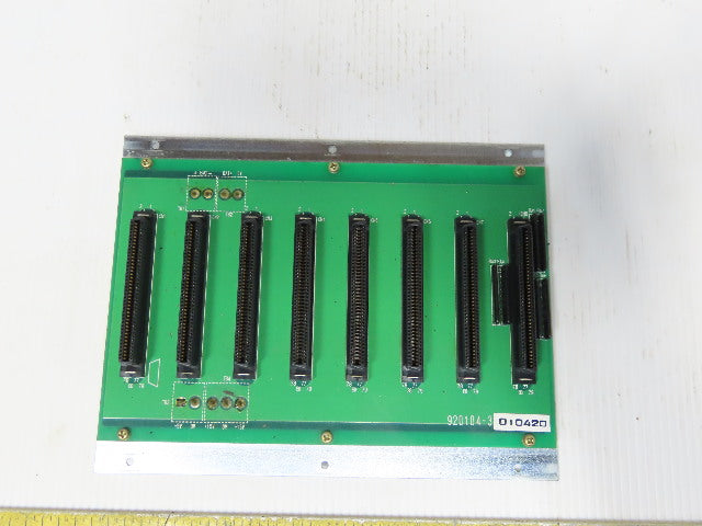 Fuji Electric 920104-3 8 Slot Base PC Board