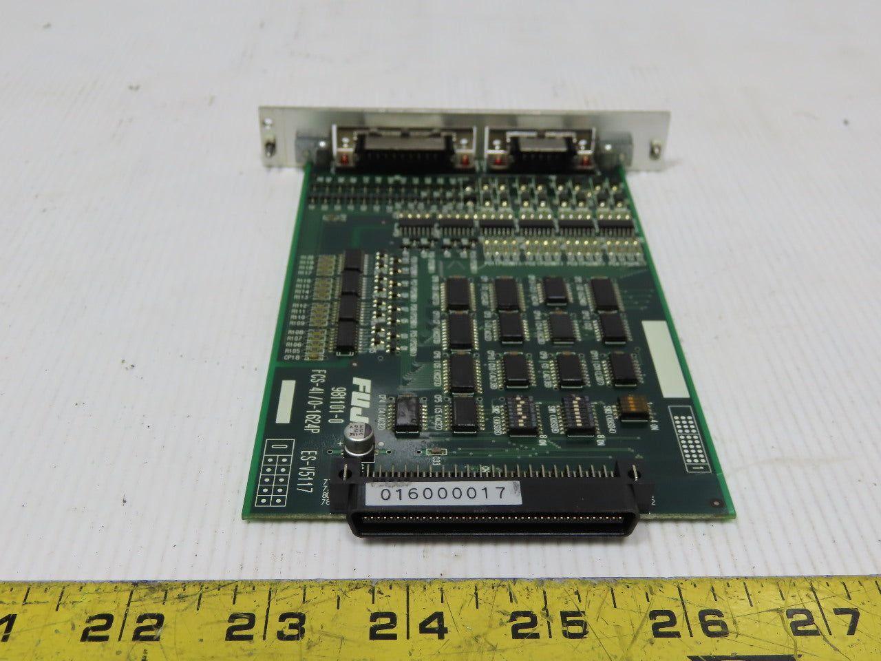 Fuji Electric 981101-0/1624P I/O Module / Board FCS-1I/O-1624P