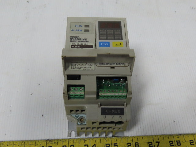 Omron 3G3EV-A2002 Sysdrive Inverter Drive 200-230V 50-60Hz 1.5A