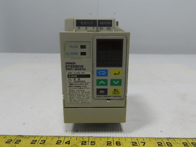 Omron 3G3EV-A2002 Sysdrive Inverter Drive 200-230V 50-60Hz 1.5A