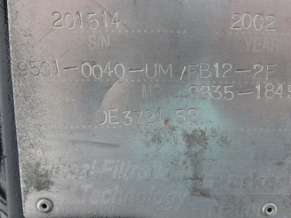 Parker 0835-1845 Dual Filter Housing Basket Strainer W/Valves 2" Flanged