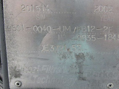 Parker 0835-1845 Dual Filter Housing Basket Strainer W/Valves 2" Flanged