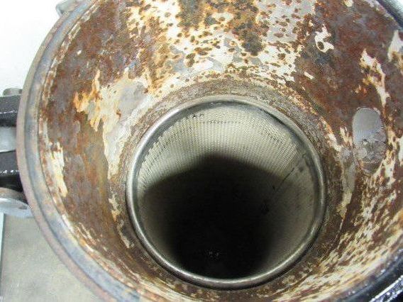 Parker 0835-1845 Dual Filter Housing Basket Strainer W/Valves 2" Flanged