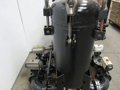 Rosedale 16-30-4F-1-150-CBSB Steel Duplex Vessel 2 Pot Filter Strainer Basket