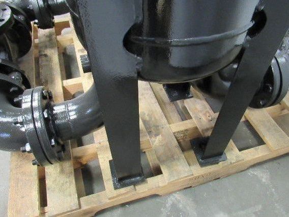 Rosedale 16-30-4F-1-150-CBSB Steel Duplex Vessel 2 Pot Filter Strainer Basket