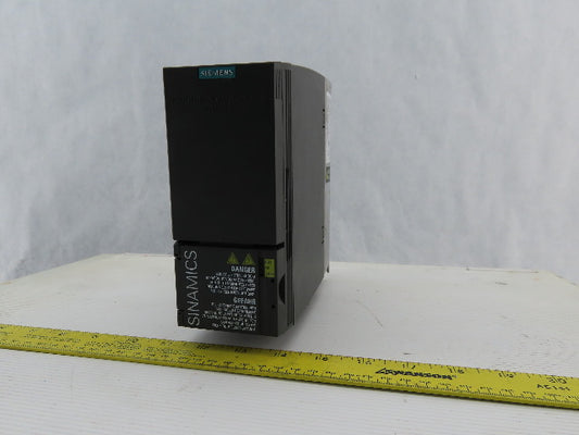 Siemens 6SL3210-1KE11-8UP1 Sinamics G120C DP 0.75HP 400-480VAC 2.3A