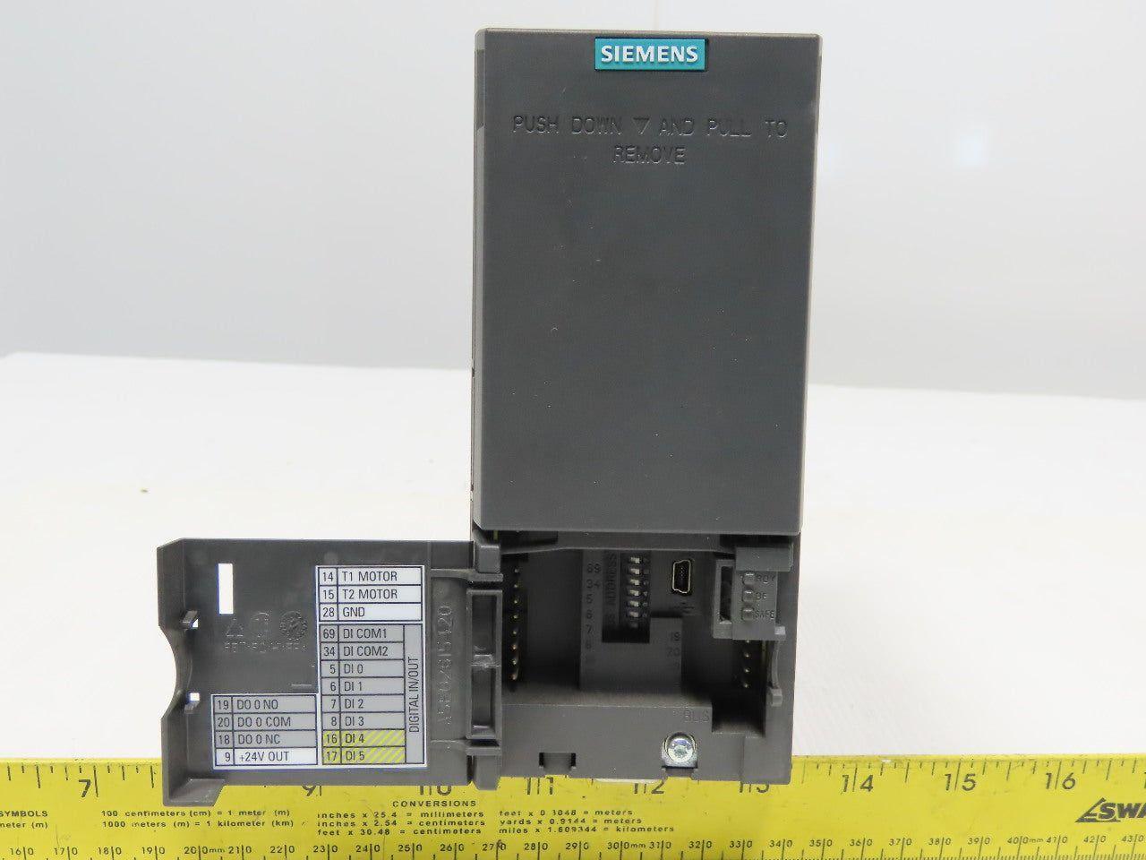 Siemens 6SL3210-1KE13-2UP1 Sinamics G120C DP 1.5HP 380-480V 4.1A