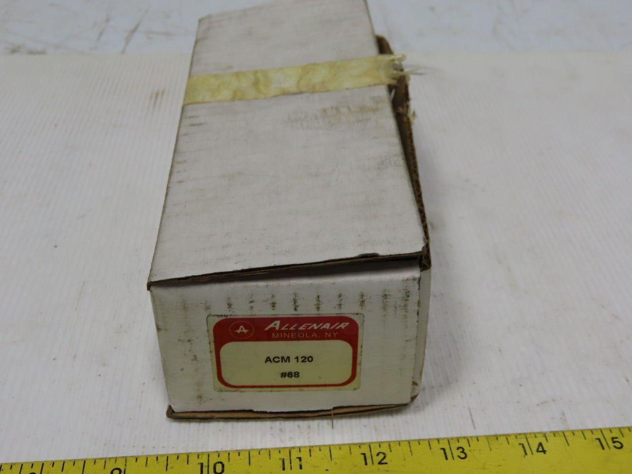 Allenair ACM-120 1-1/8" Bore 2" Stroke 1/8" NPT Pneumatic Air Clamp Cylinder