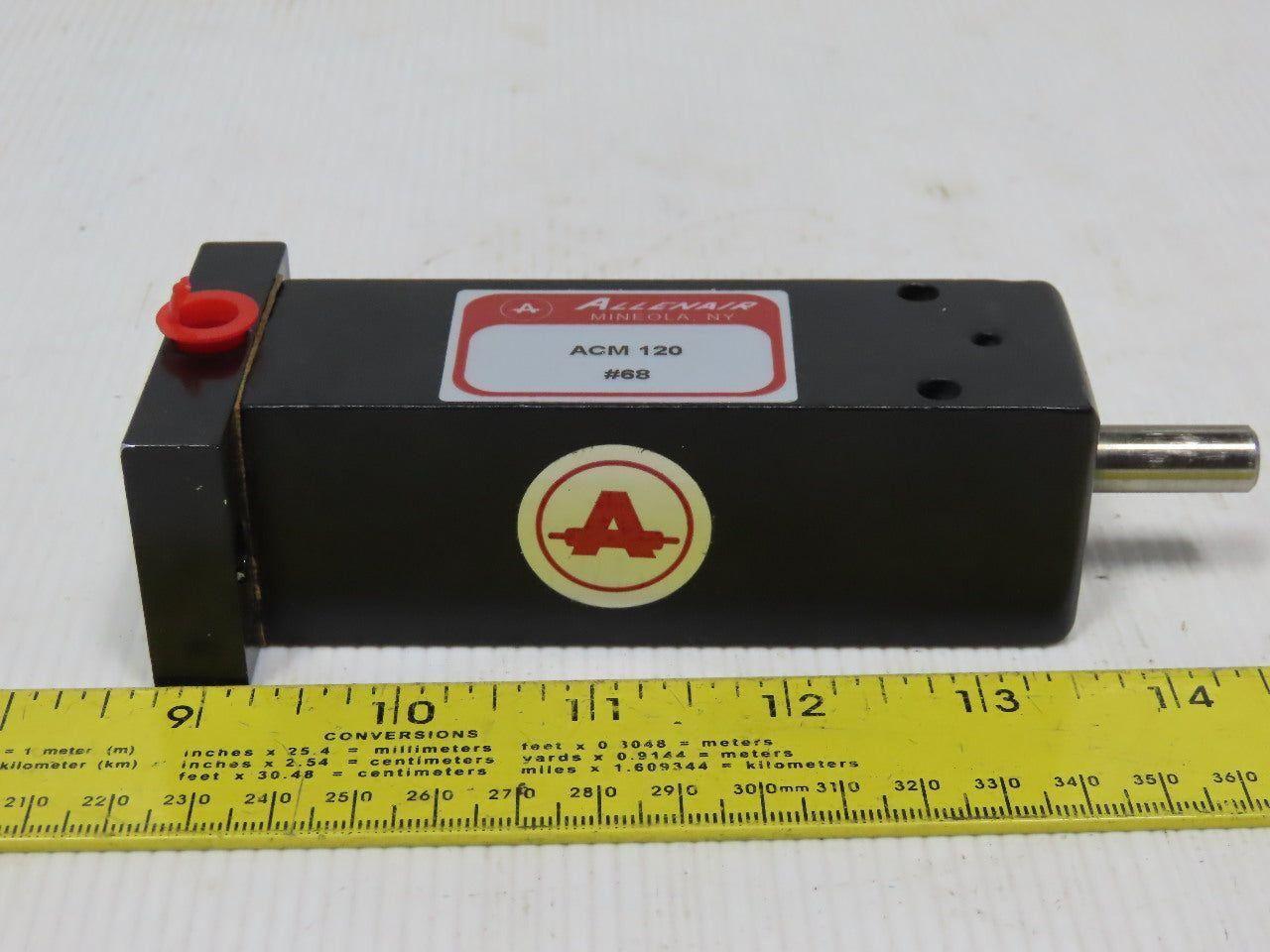 Allenair ACM-120 1-1/8" Bore 2" Stroke 1/8" NPT Pneumatic Air Clamp Cylinder