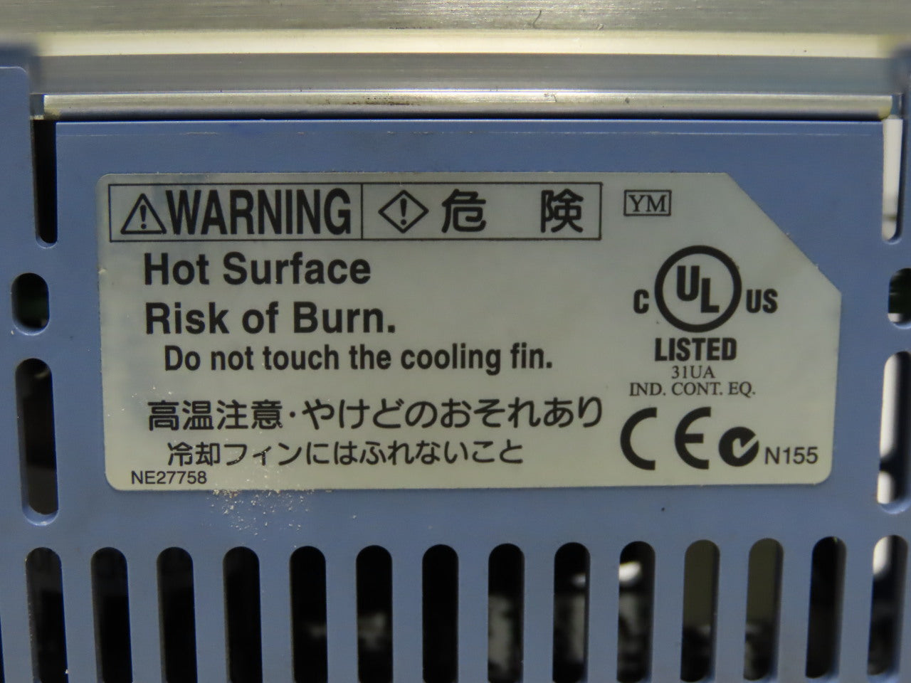 Hitachi X200-002NFU Inverter 0.2(1/4)HP  200-240V 3Phase 3.1A