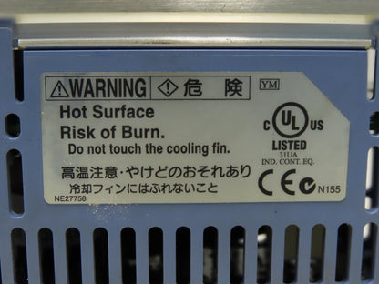 Hitachi X200-002NFU Inverter 0.2(1/4)HP  200-240V 3Phase 3.1A