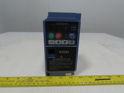 Hitachi X200-002NFU Inverter 0.2(1/4)HP  200-240V 3Phase 3.1A