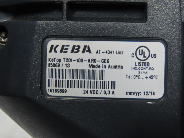 Keba T20T-T00-AR0-CE6 Teach Pendant With Stylus Pen and Hanger No Strap