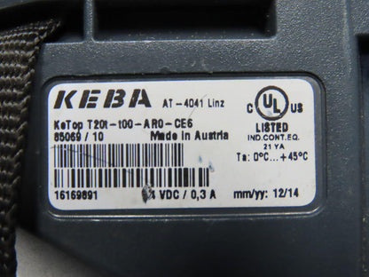 Keba T20T-T00-AR0-CE6 KETOP CB211 Teach Pendant Stylus Pen Connection Box 24VDC