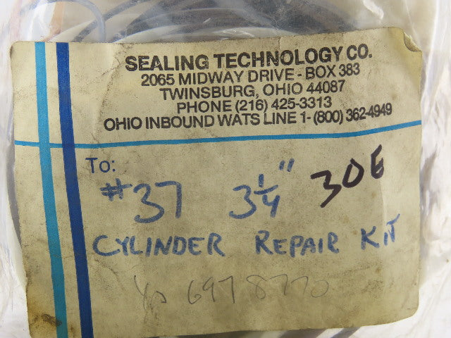 Chesterton A74555 F/3.25 Repair Packing Seal Kit For #37 3-1/4 Cylinder 1" Rod