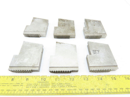 K-3 Geometric E 6-1/4-8 Pipe  1-6 Numbered Set Thread Chaser Die Heads