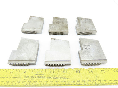 K-3 Geometric E 6-1/4-8 Pipe  1-6 Numbered Set Thread Chaser Die Heads