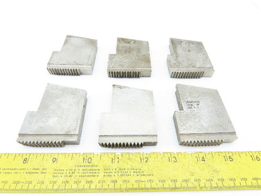 K-3 Geometric E 6-1/4-8 Pipe  1-6 Numbered Set Thread Chaser Die Heads