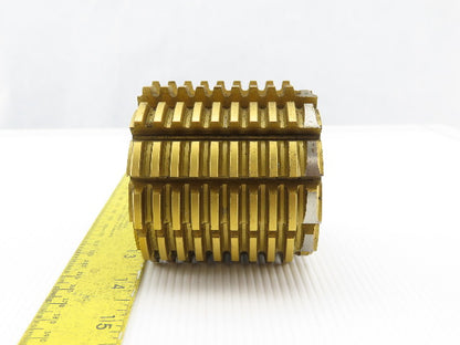 Barit Int. 3" OD x 2-3/4" W  1-1/4" Keyed Bore Shell End Mill Tin Coated