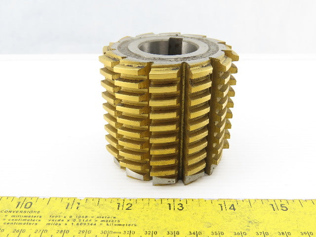 Barit Int. 3" OD x 2-3/4" W  1-1/4" Keyed Bore Shell End Mill Tin Coated