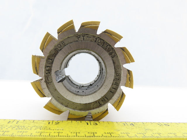 Barit Int. 3" OD x 2-3/4" W  1-1/4" Keyed Bore Shell End Mill Tin Coated