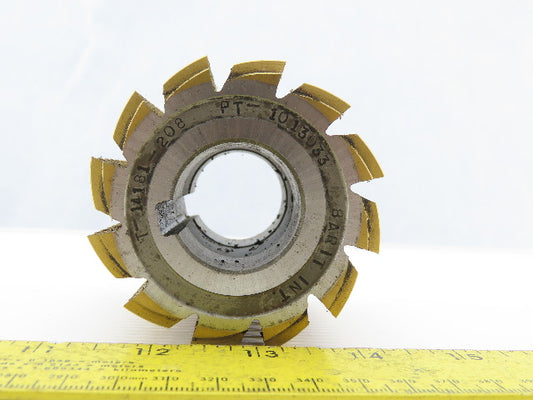 Barit Int. 3" OD x 2-3/4" W  1-1/4" Keyed Bore Shell End Mill Tin Coated