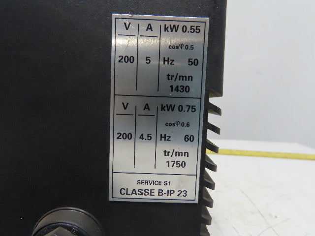 Leybold SV16 BR2W 9550165 Vacuum Pump 200V 50/60Hz