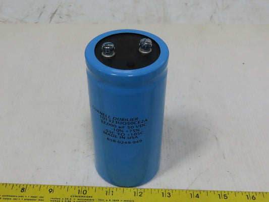 Cornell Dubilier 101323UO50CE2A 658-0249-949 Capacitor 32,000 uF 50 VDC