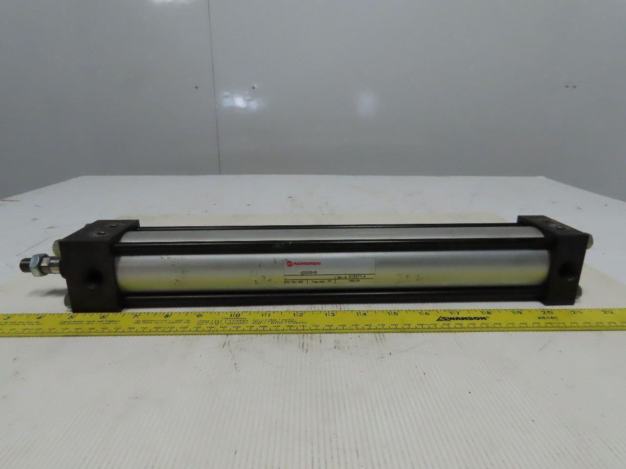Norgren 1023245 Pneumatic Tie Rod Air Cylinder 2" Bore 13" Stroke 150PSI