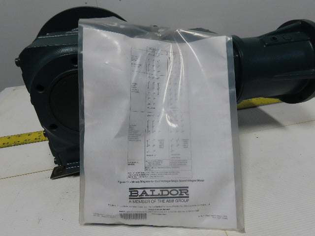 Dodge BF683LN140TC 69.78:1 Ratio 25RPM 140TC Right hand Output Gear Reducer