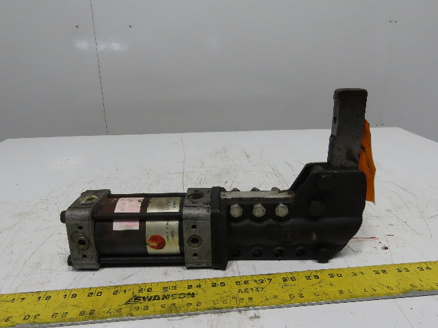 Norgren FU106 A 2A S1 2 1/2 Pneumatic Power Clamp 2-1/2" Stroke 14