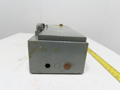 Square D 8538 SCG14 Single Throw Fusible Disconnect Safety SwitchW/Motor Starter