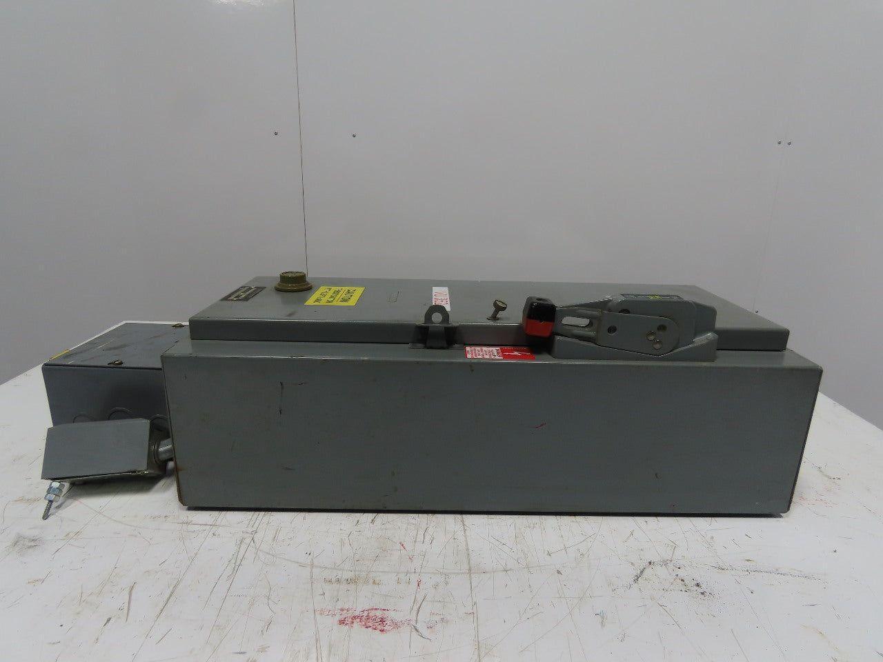 Square D 8538 SCG14 Single Throw Fusible Disconnect Safety SwitchW/Motor Starter