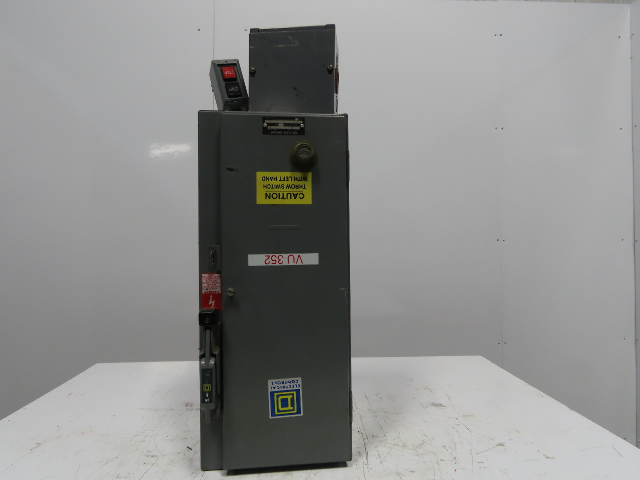 Square D 8538 SCG14 Single Throw Fusible Disconnect Safety SwitchW/Motor Starter
