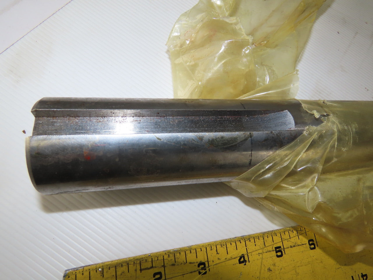 1-15/16" Diameter x 57" Long Steel Axle/Fan Shaft W/Double 1/2" Key Way