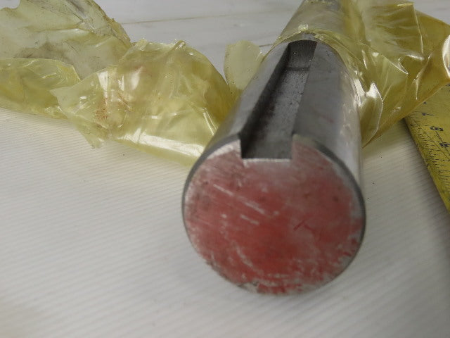 1-15/16" Diameter x 57" Long Steel Axle/Fan Shaft W/Double 1/2" Key Way