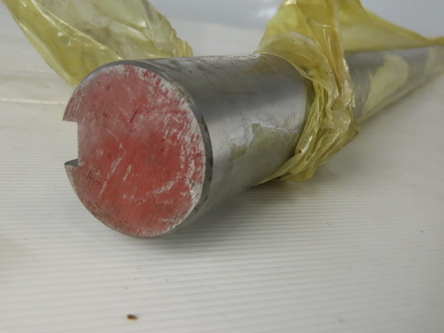 1-15/16" Diameter x 57" Long Steel Axle/Fan Shaft W/Double 1/2" Key Way