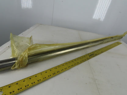 1-15/16" Diameter x 57" Long Steel Axle/Fan Shaft W/Double 1/2" Key Way