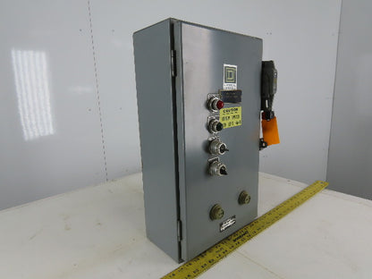 Square D 8810 SCG-1X Ser A Size 1 Reversing /Two-Speed Starter 30A Combo Box