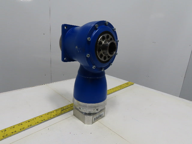 Wittenstein HG+140S-MF2-50 -6G1-1S10 50:1 Hypoid 90° Two Stage Gear Reducer