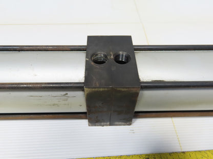 Norgren S-26590C Independent Rods Double Pneumatic Cylinder 2-1/2x18 & 2-1/2x18
