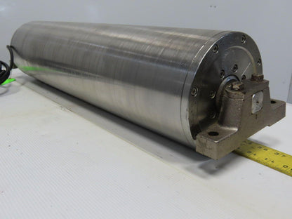 Van Der Graaf TM160B30-475Z 25-1/2" W 460V 3Ph 102FPM Power Drum Conveyor Roller