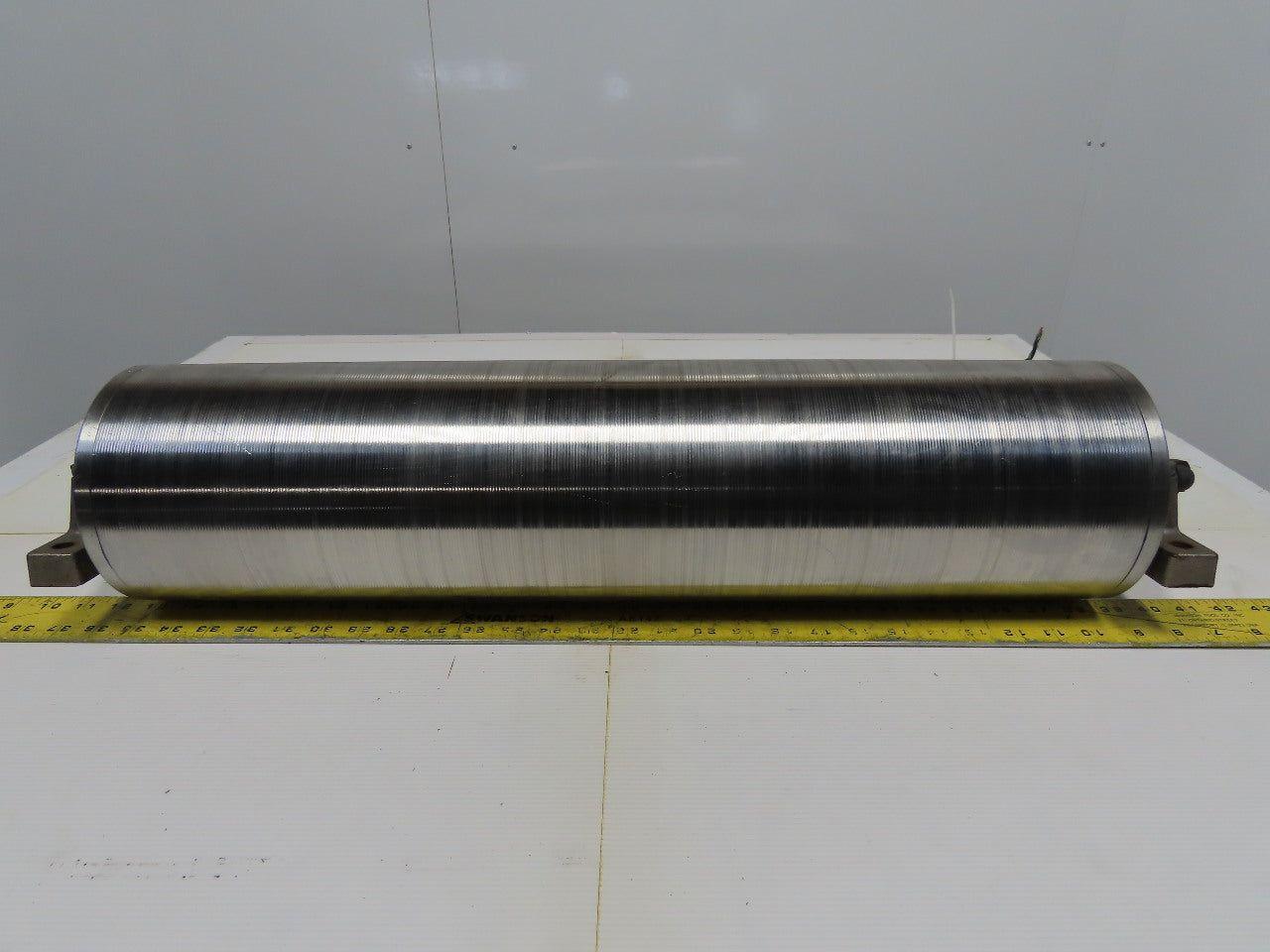 Van Der Graaf TM160B30-475Z 25-1/2" W 460V 3Ph 102FPM Power Drum Conveyor Roller