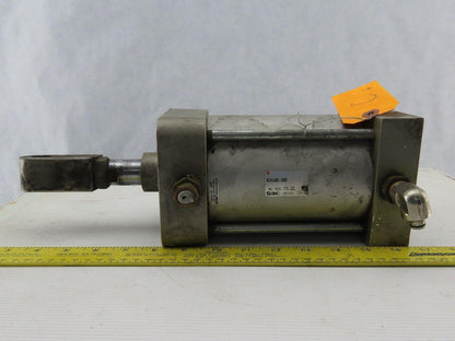 SMC NCA1J400-0400 Air Pneumatic Cylinder 4" Bore 4" Stroke 250 PSI