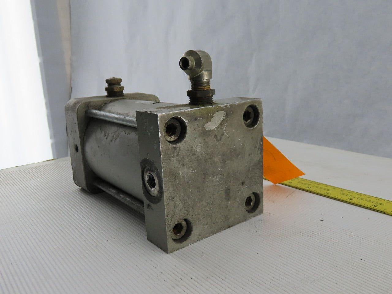 SMC NCA1J400-0400 Air Pneumatic Cylinder 4" Bore 4" Stroke 250 PSI