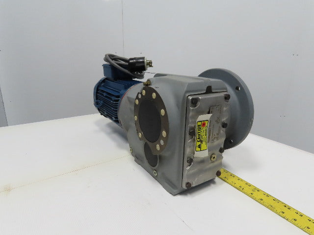 Sew KF77DRE100LC4/DH 73.99:1 Ratio 24RPM 5Hp 230/460V Left Hand Gearmotor